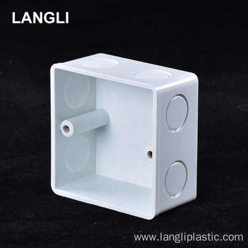 Fireproof PVC Flush Switch box Junction box